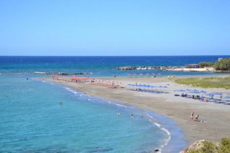 Plage de sable sous le Château